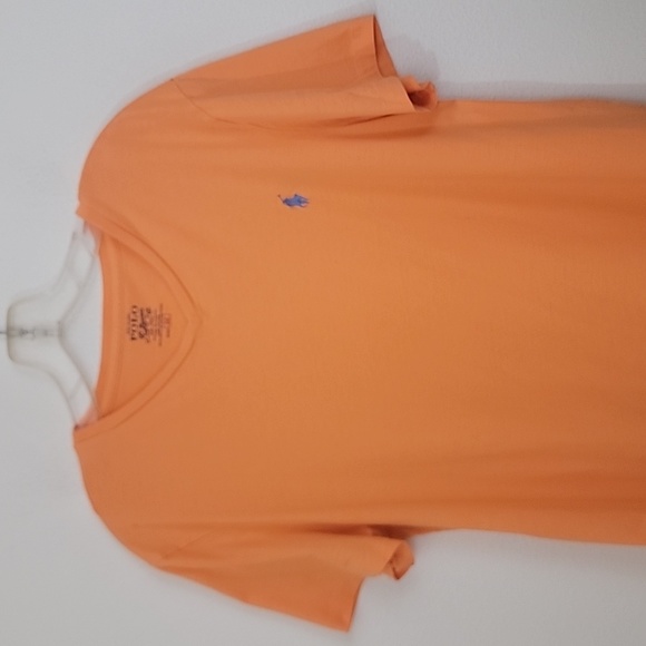 Ralph Lauren Polo Orange Short Sleeve Shirt Top M - Picture 2 of 12
